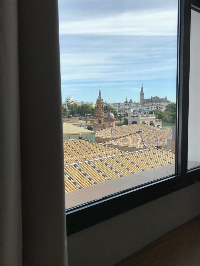 Estudios y Ático vistas de Triana Sevilha Exterior foto