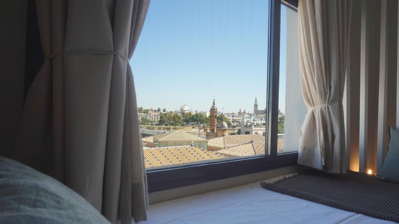 Estudios y Ático vistas de Triana Sevilha Exterior foto